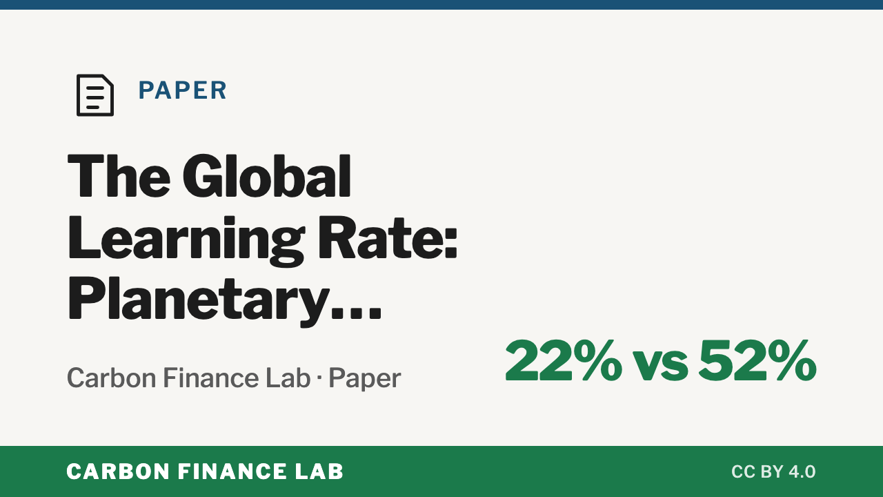 The Global Learning Rate: Planetary Resource Efficiency, 1900–2023 — Paper