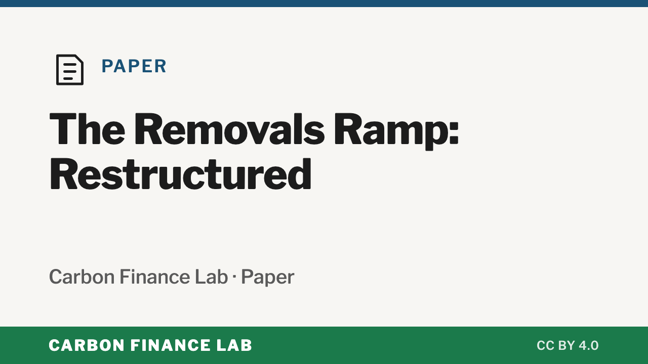 The Removals Ramp: Restructured — Paper